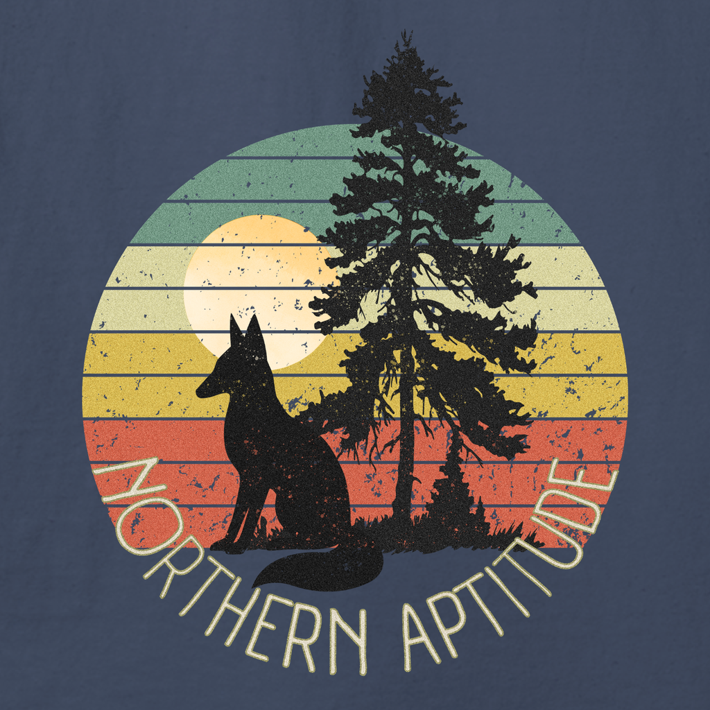 "Northern Aptitude" Sunset Pines + Fox Tee