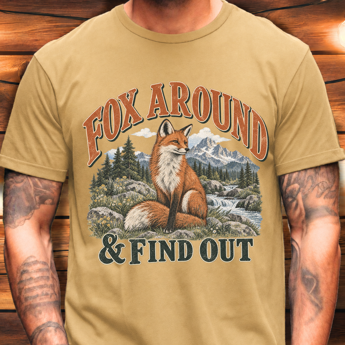 Fox Around Tee