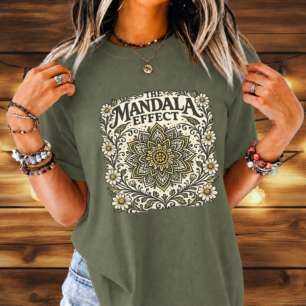 Mandala Flowers Tee