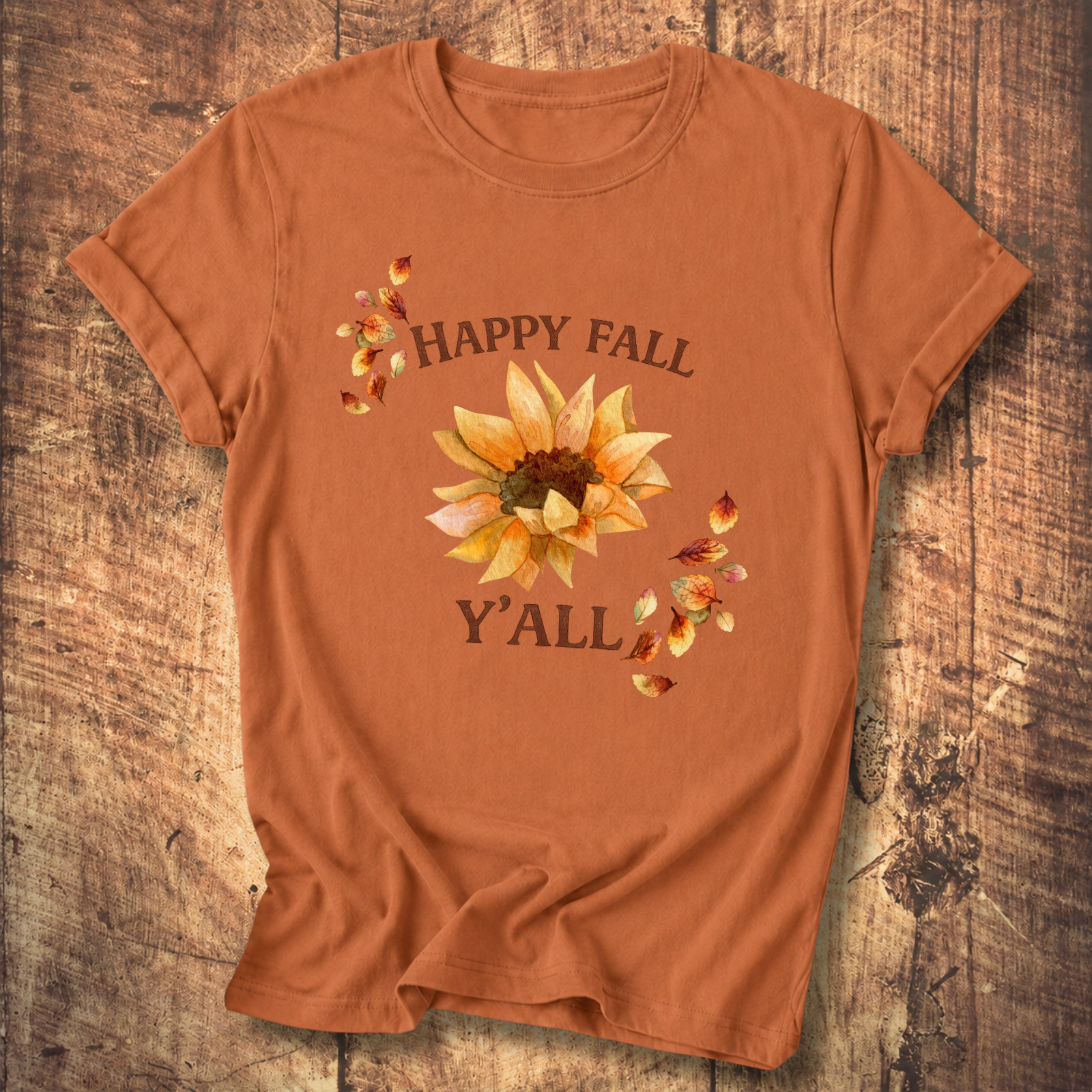 Fall Sunflower T-shirt