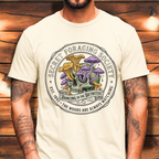 Technicolor Skull Foraging Society T-Shirt