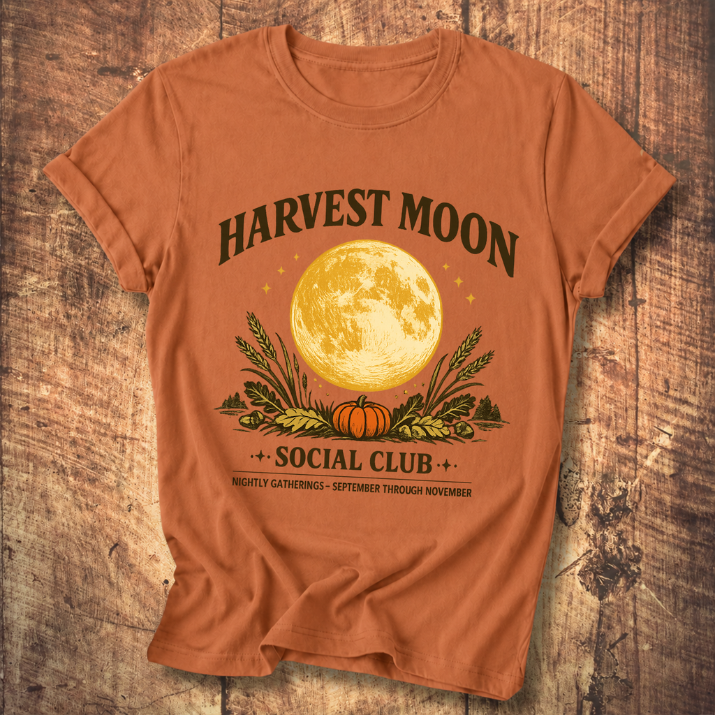 Harvest Moon Social Club Tee