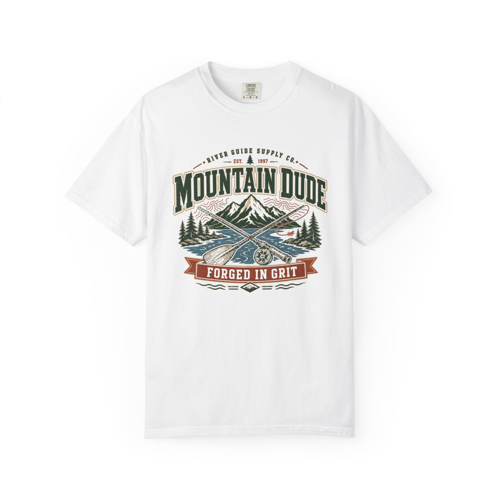 River Guide Mountain Dude Tee