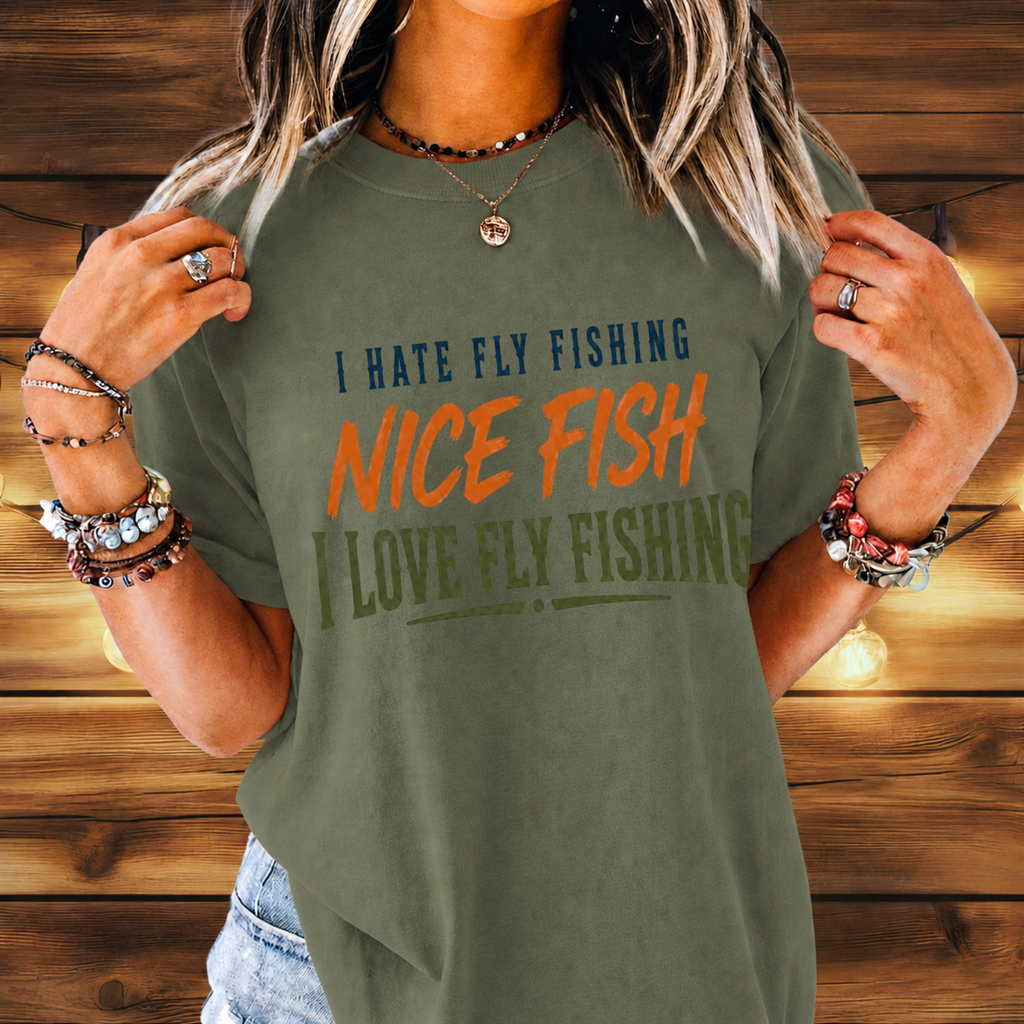 I Hate Fly Fishing T-shirt