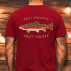 Fish Around Find Trout T-Shirt