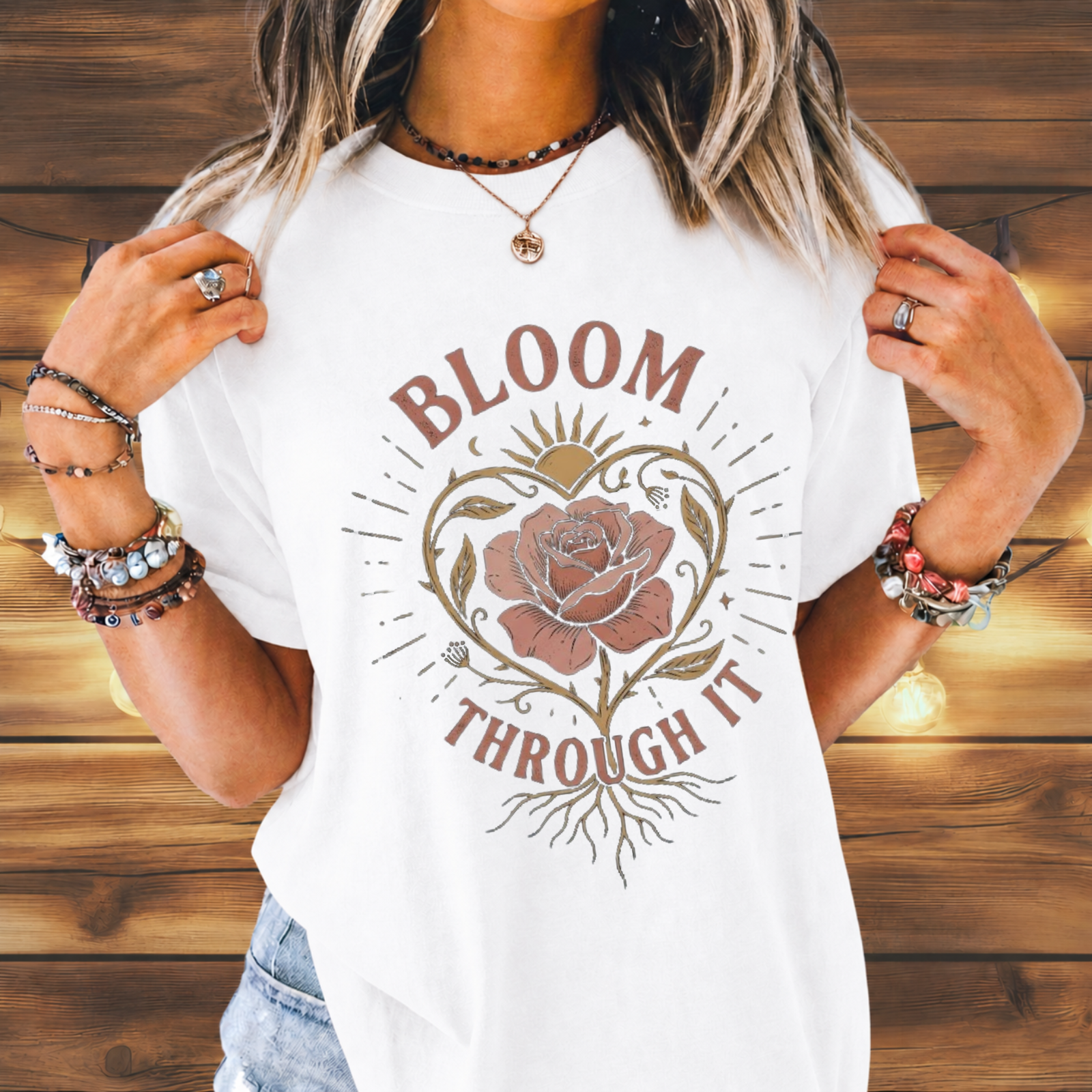 Bloom Through It Tee
