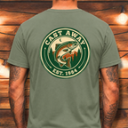 Cast Away Fishing Logo T-Shirt