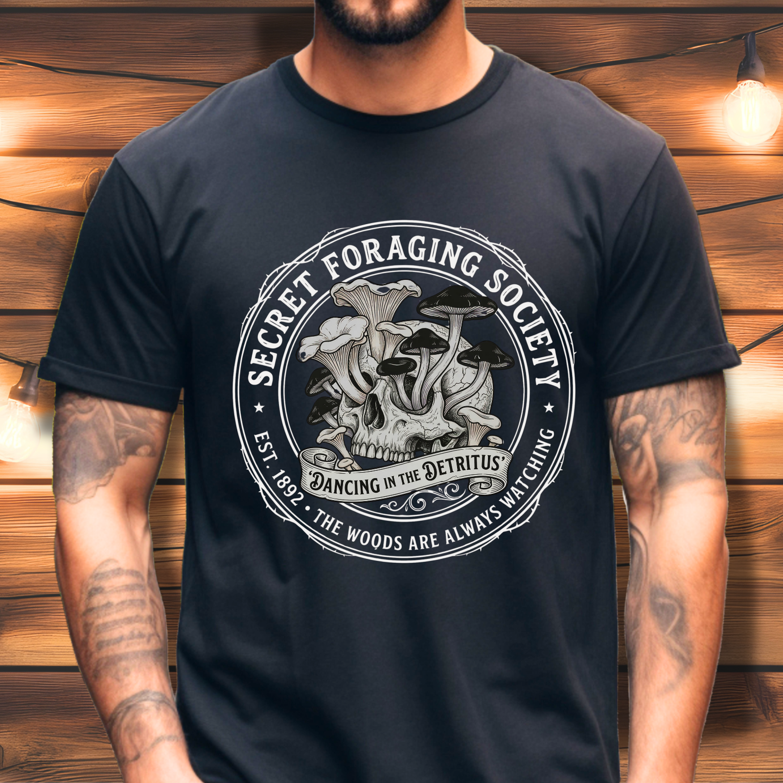 Secret Foraging Society Skull Tee