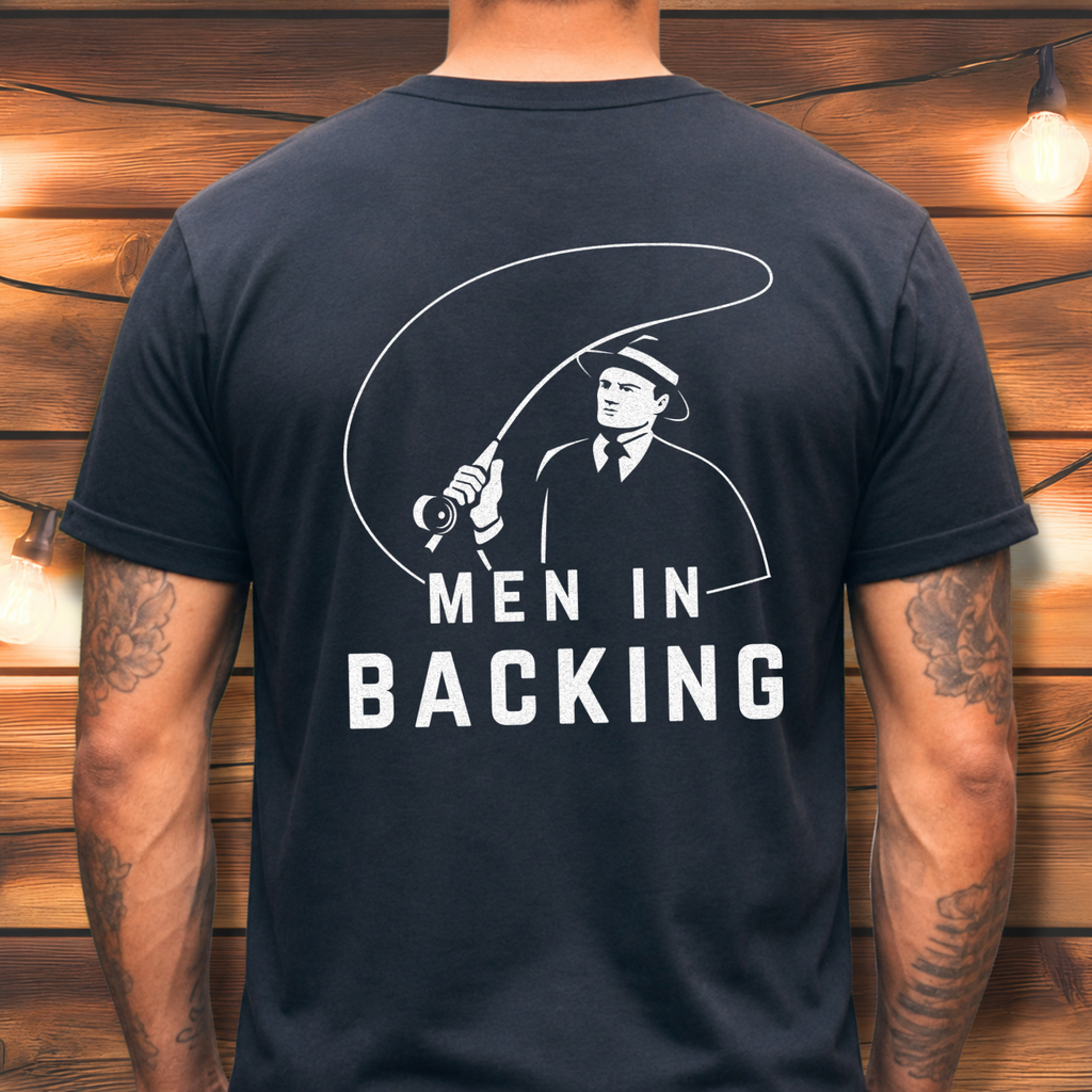 Men in Backing T-Shirt