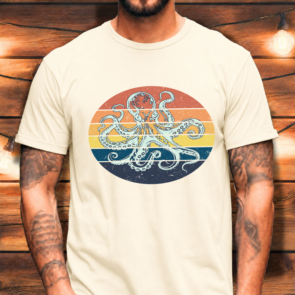 Octopus Sunset Tee