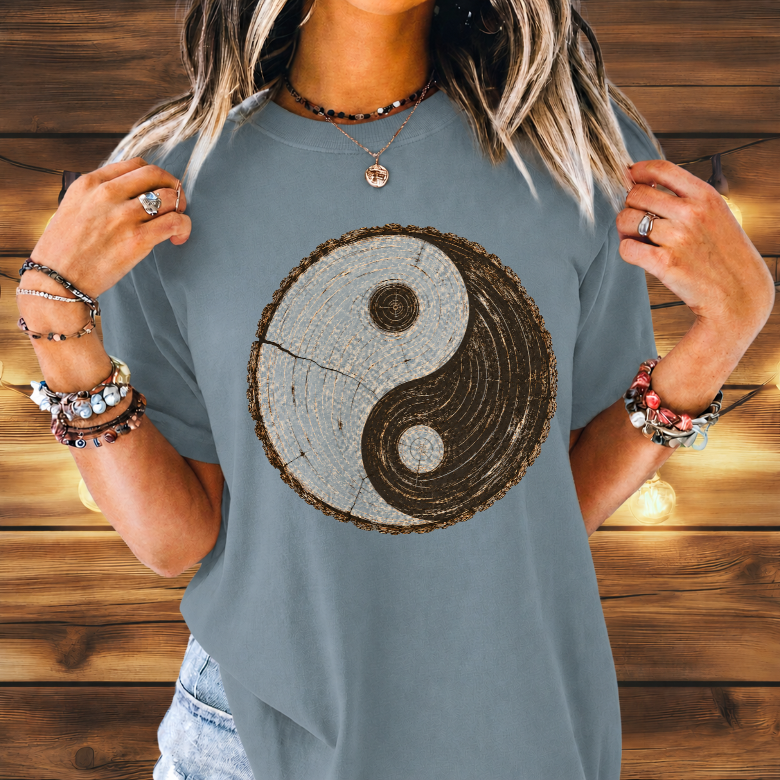 Tree Ring Duality Tee