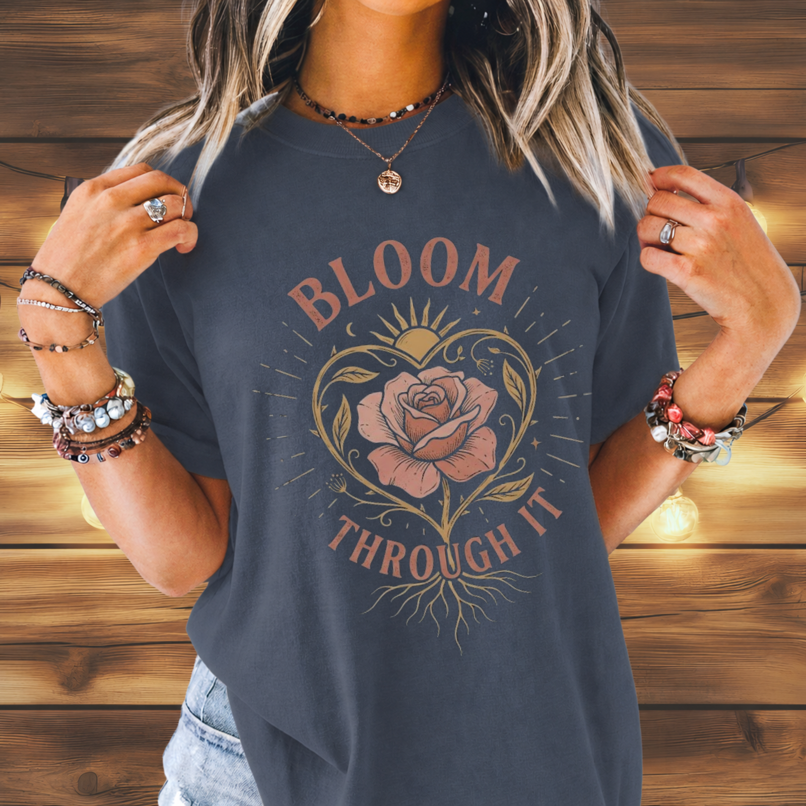 Bloom Through It Tee
