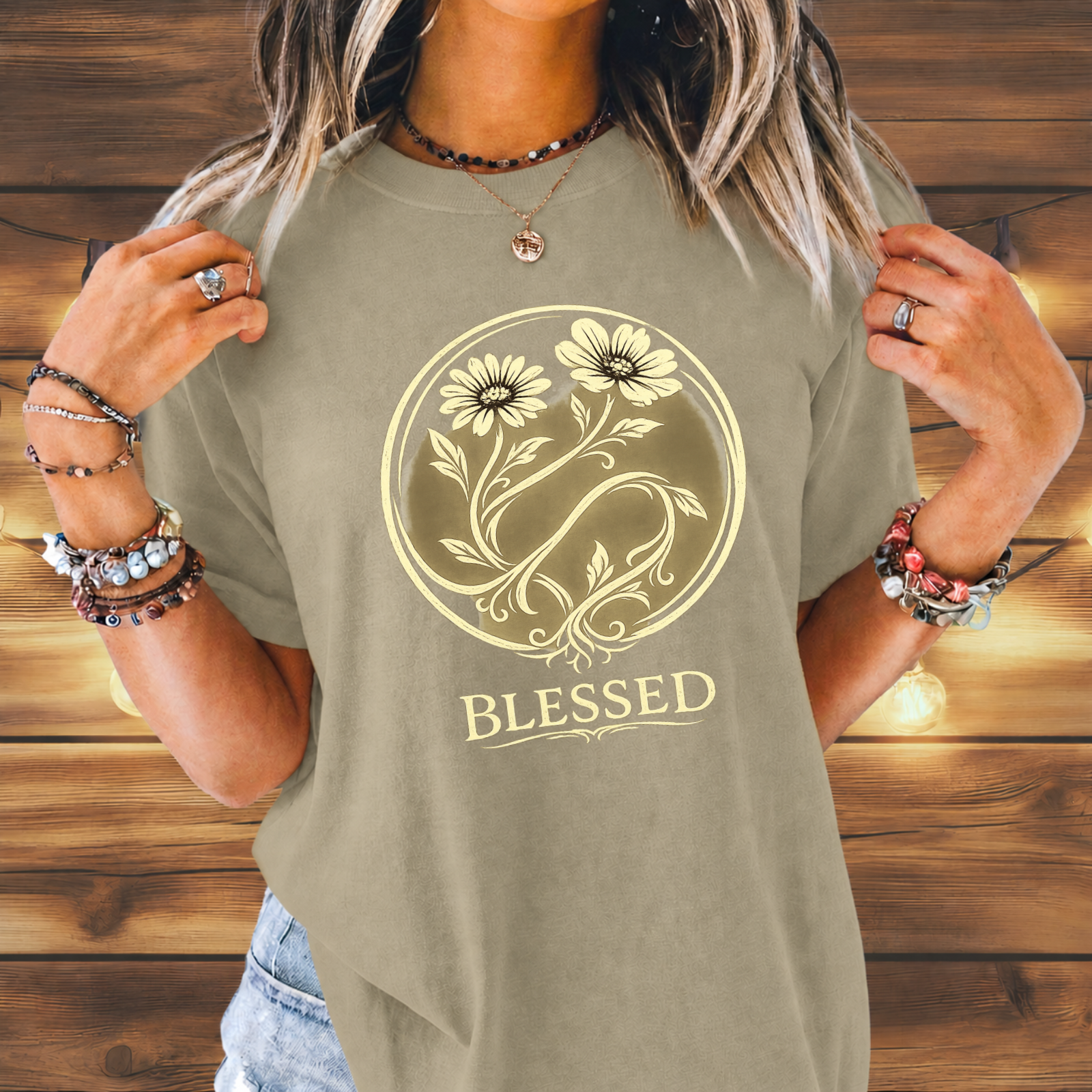 Blessed Daisy Tee