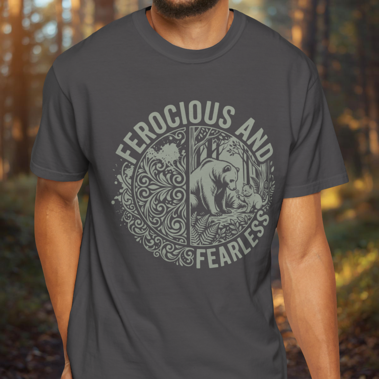 Ferocious and Fearless Kitten T-Shirt