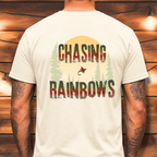 Chasing Rainbows Fly Fishing T-Shirt