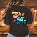 Retro “She Fly” Tee