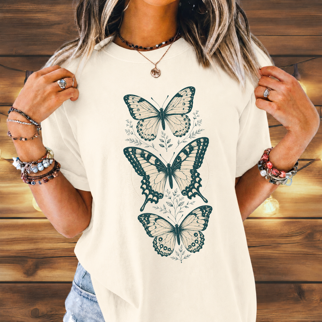 Butterfly Trio Tee