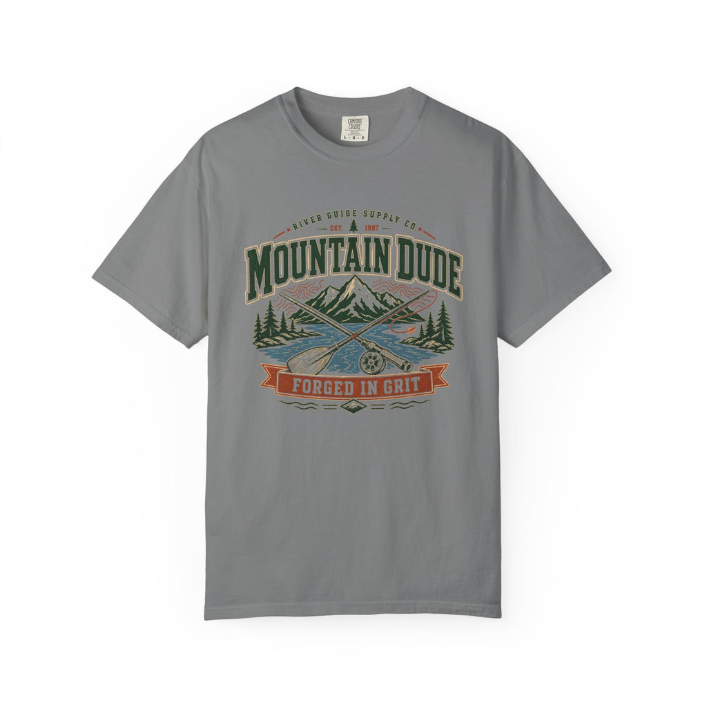 River Guide Mountain Dude Tee
