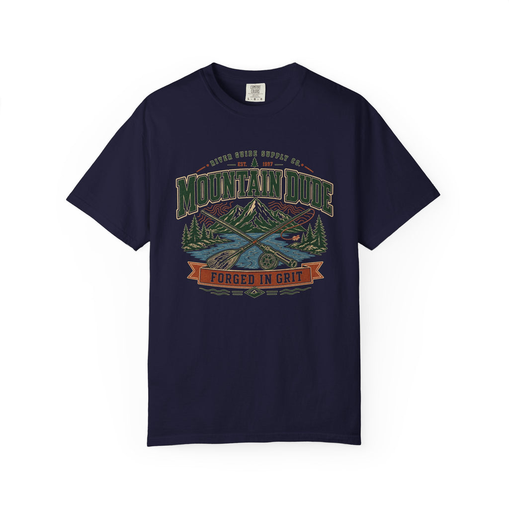 River Guide Mountain Dude Tee