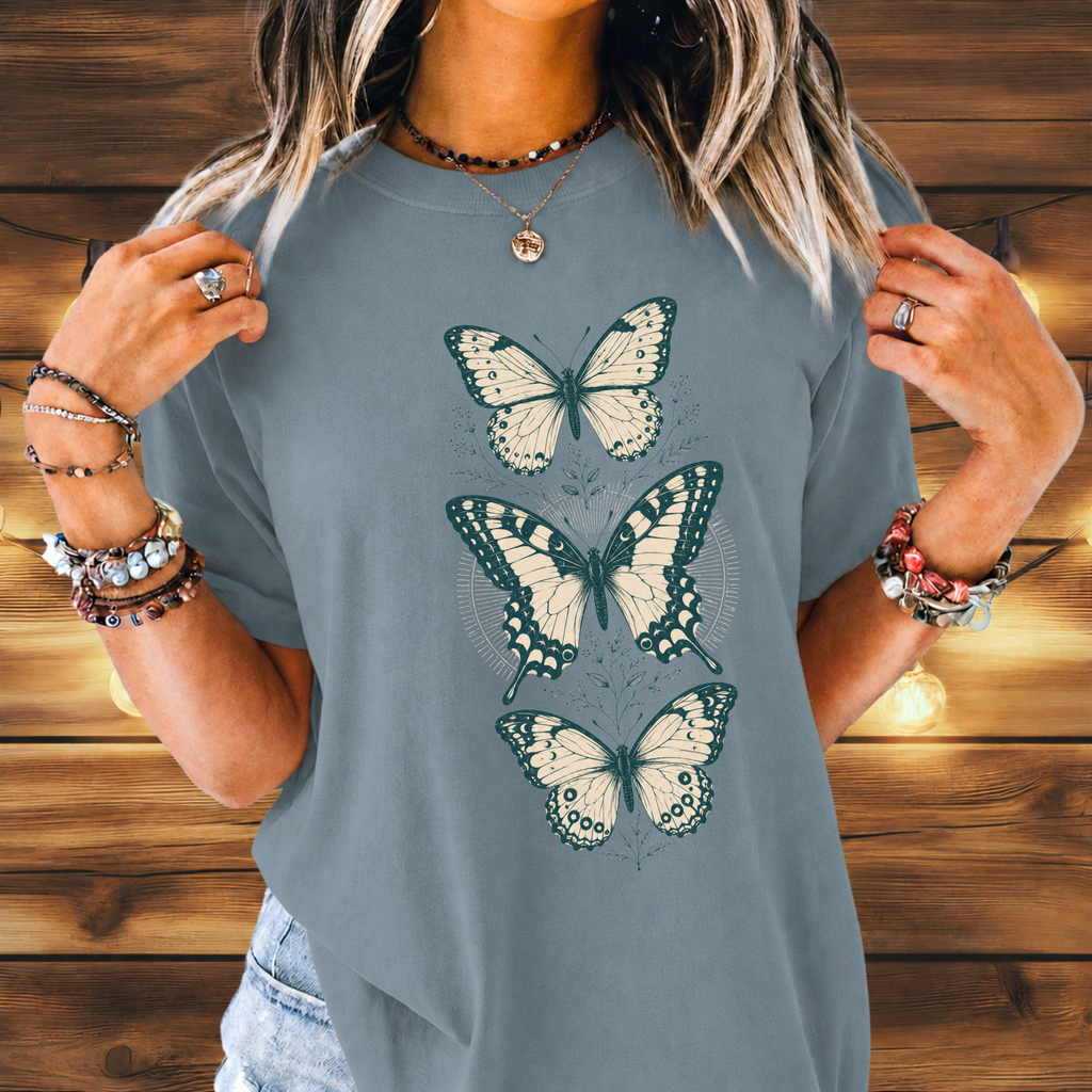 Butterfly Trio Tee
