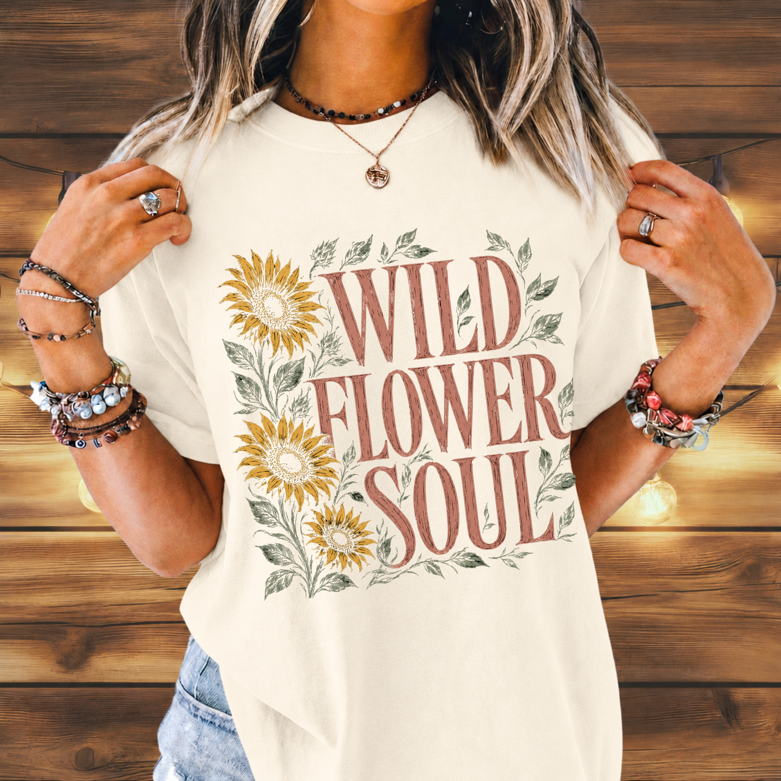 Wild Flower Soul T-shirt