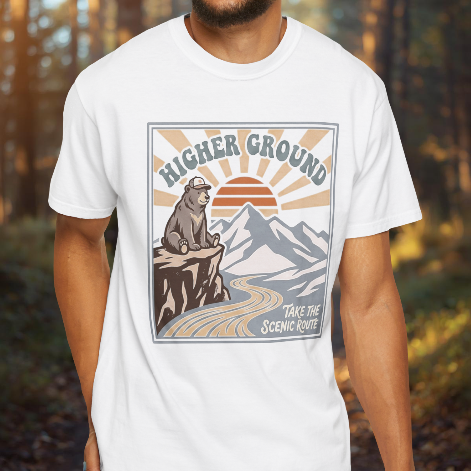 Higher Ground Bear Logic T-Shirt