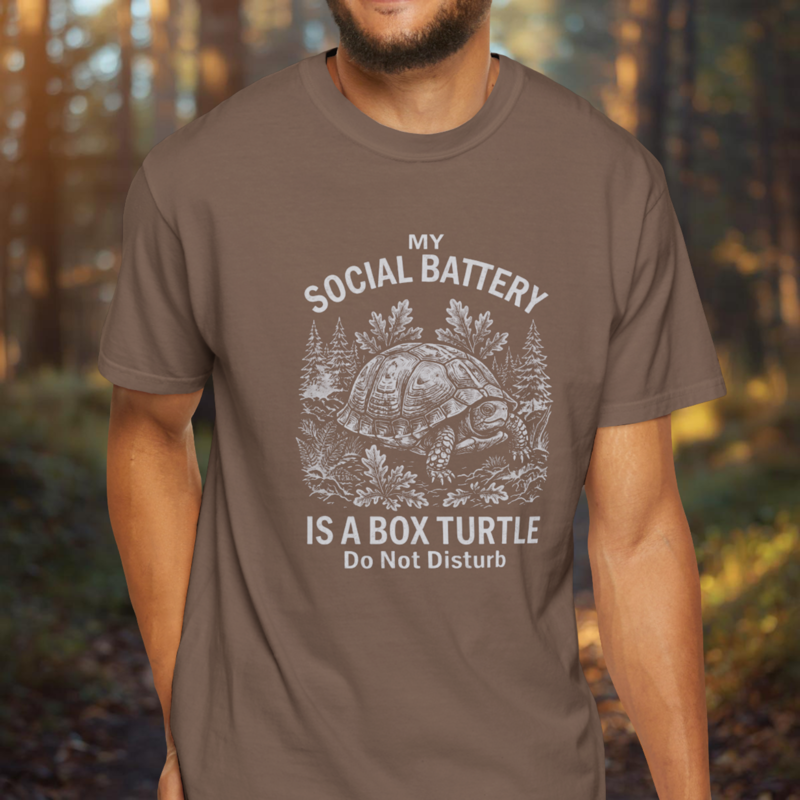 Anti-Social Box Turtle Tee