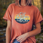 Octopus Sunset Tee