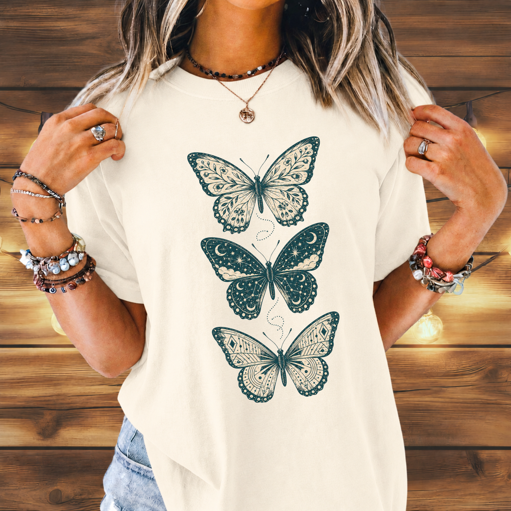 Butterfly Me To The Moon T-shirt