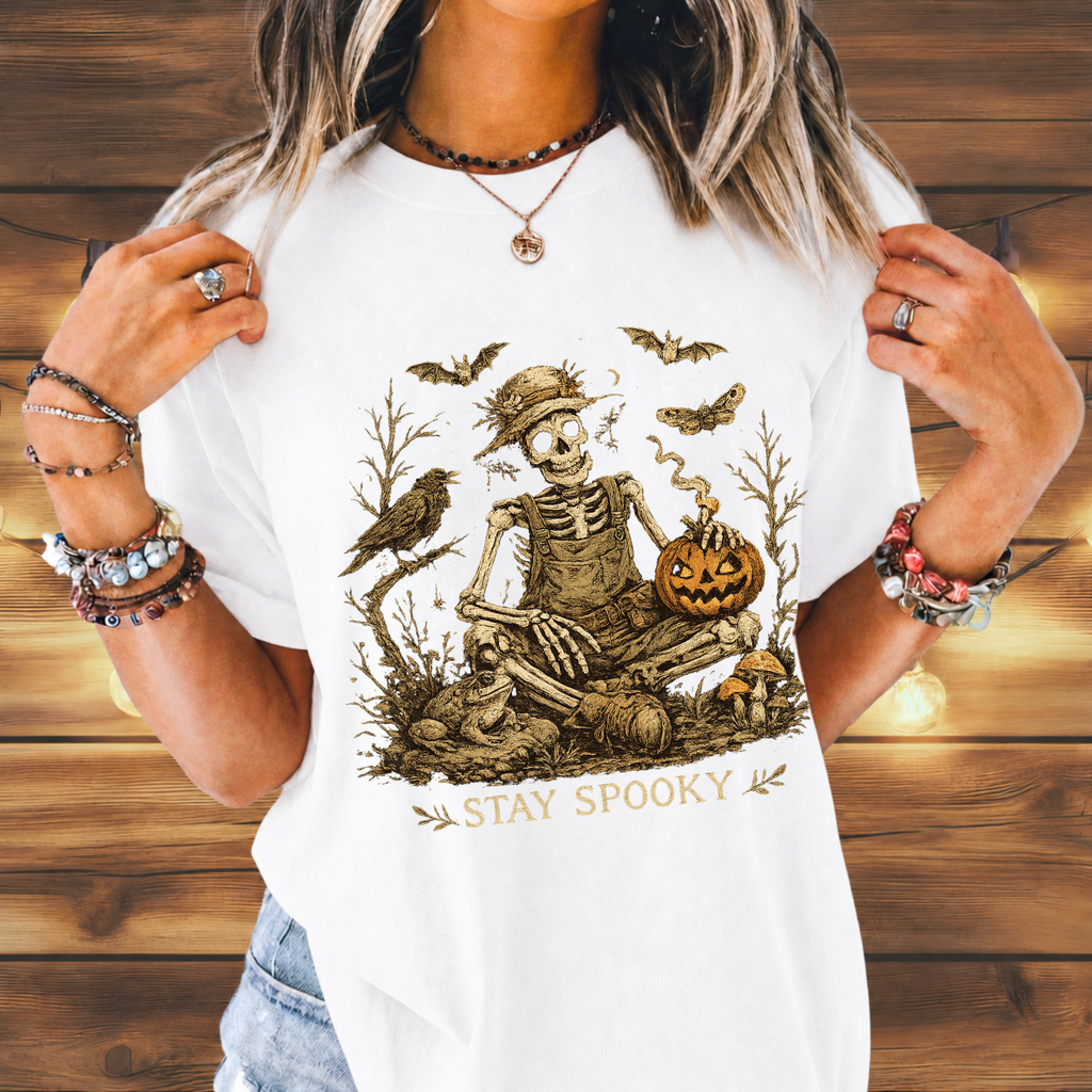 Stay Spooky Skeleton Tee