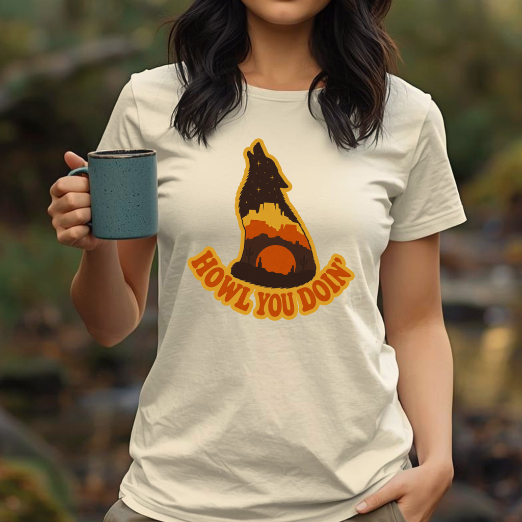 Howl You Doin' Coyote T-Shirt