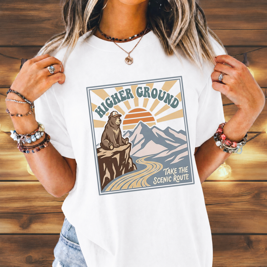 Higher Ground Bear Logic T-Shirt