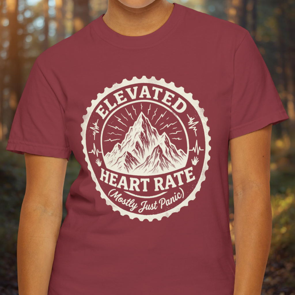 Elevated Heart Rate Mountain T-Shirt