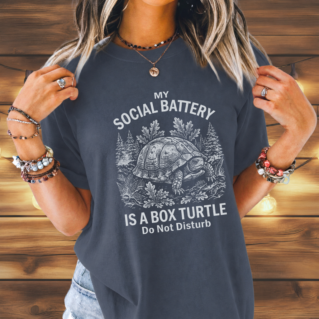 Anti-Social Box Turtle Tee