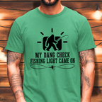 Dang Check Fishing Light T-shirt