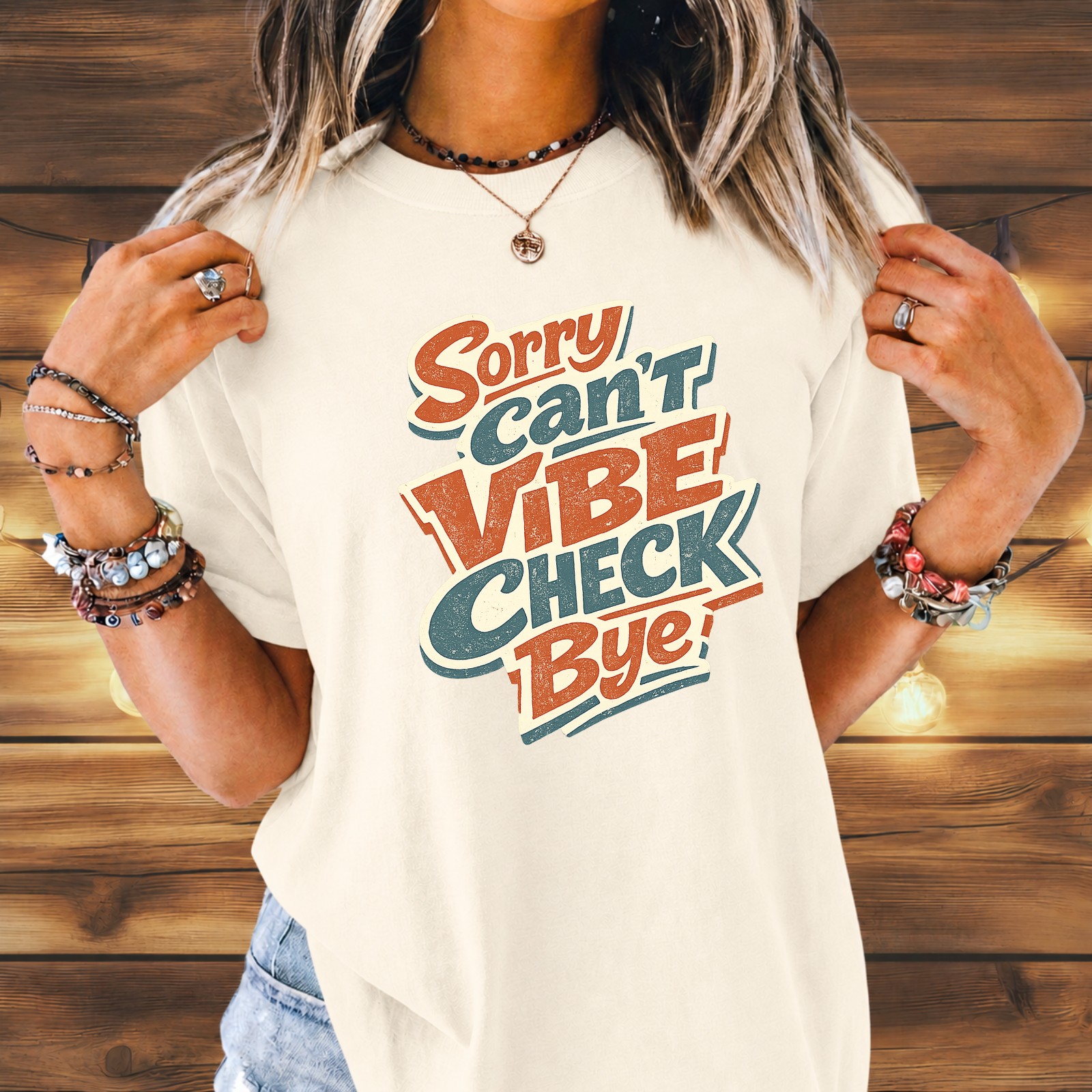 Sorry Can’t Vibe Check Bye T-Shirt