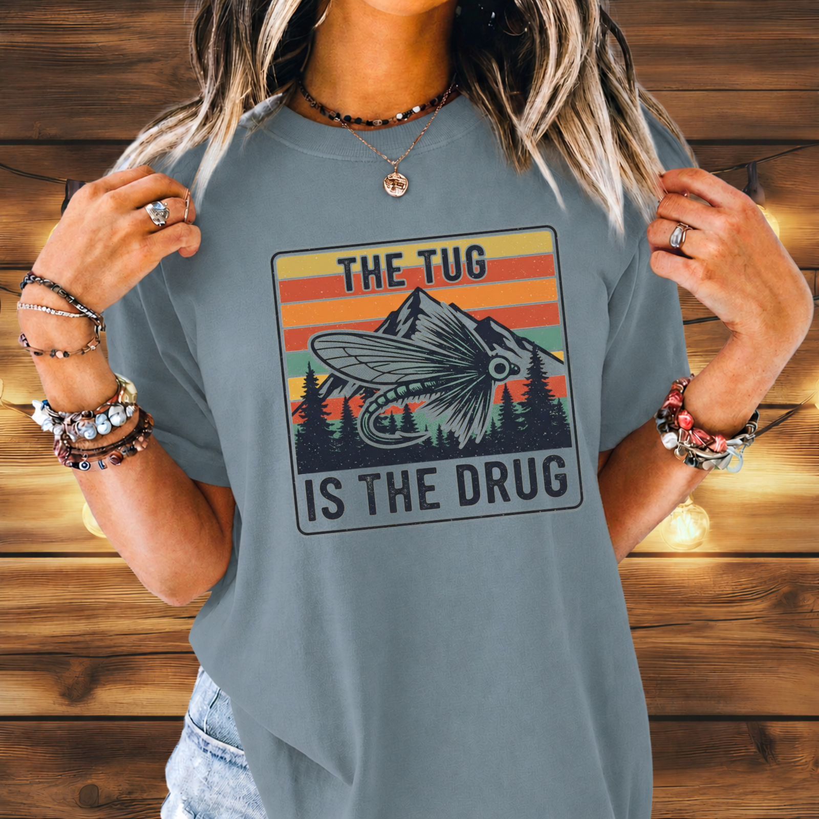 The Tug Is The Drug Retro Tee