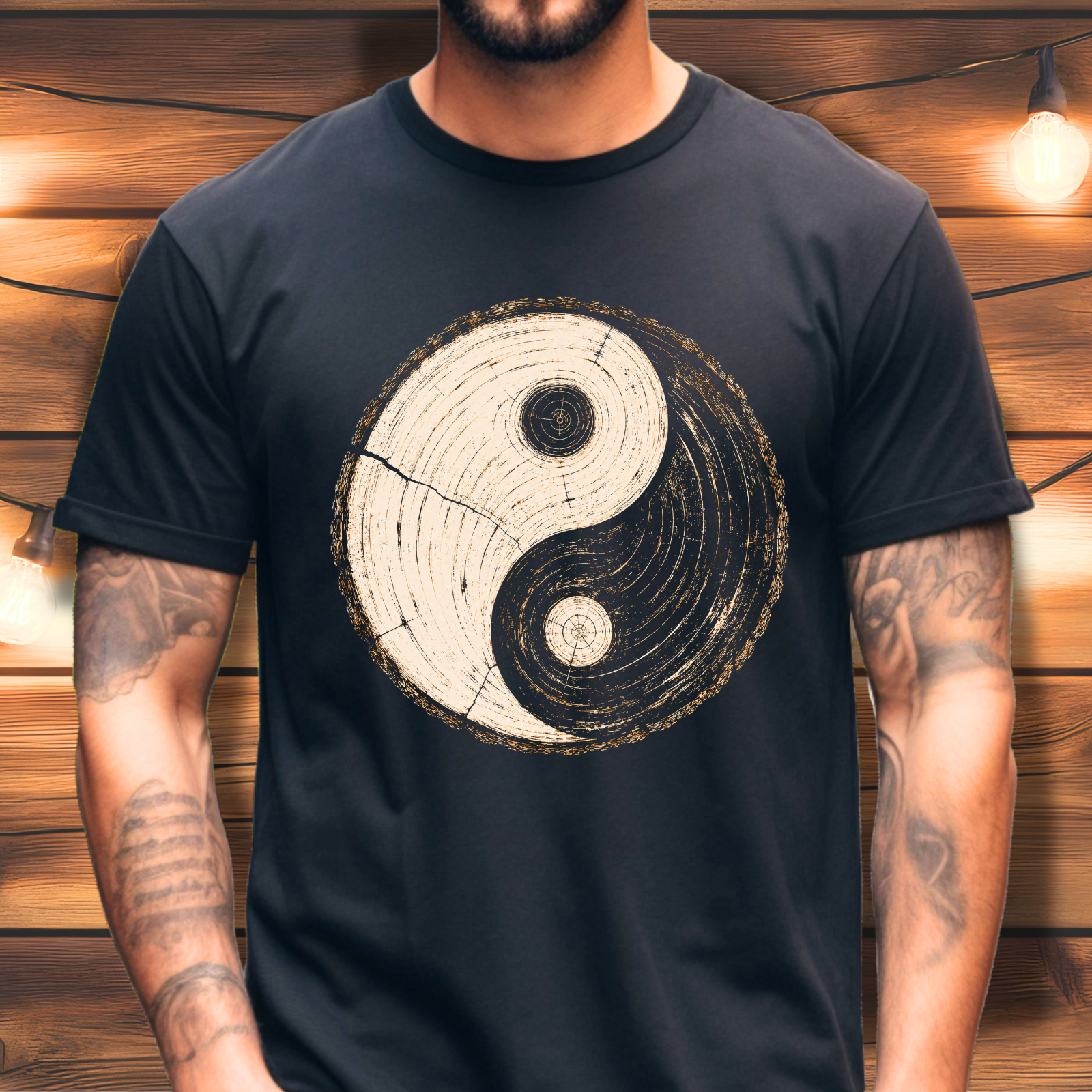 Tree Ring Duality Tee