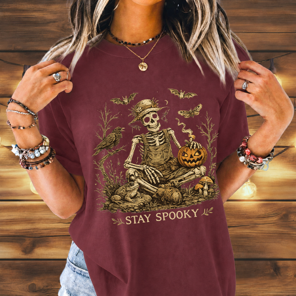 Stay Spooky Skeleton Tee