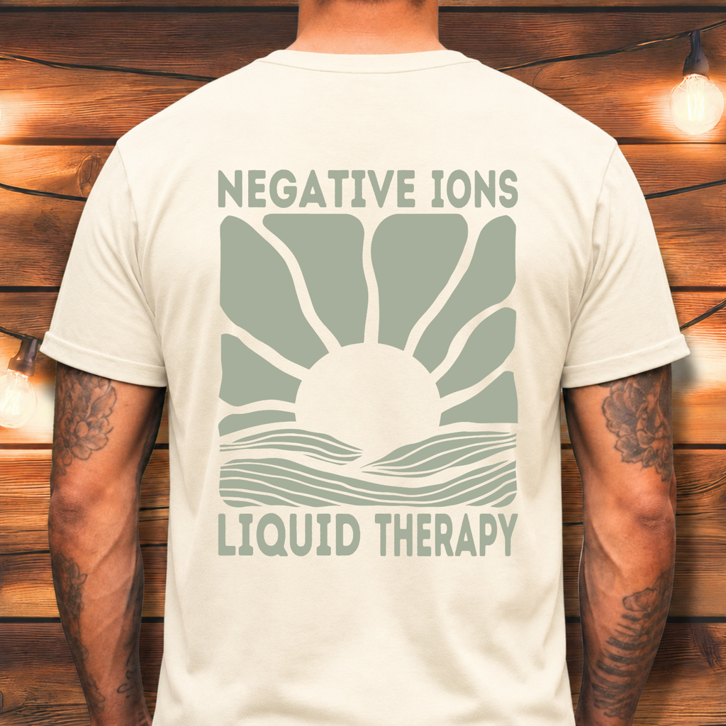 Negative Ions Liquid Therapy T-Shirt