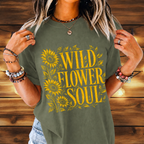 Wild Flower Soul T-shirt