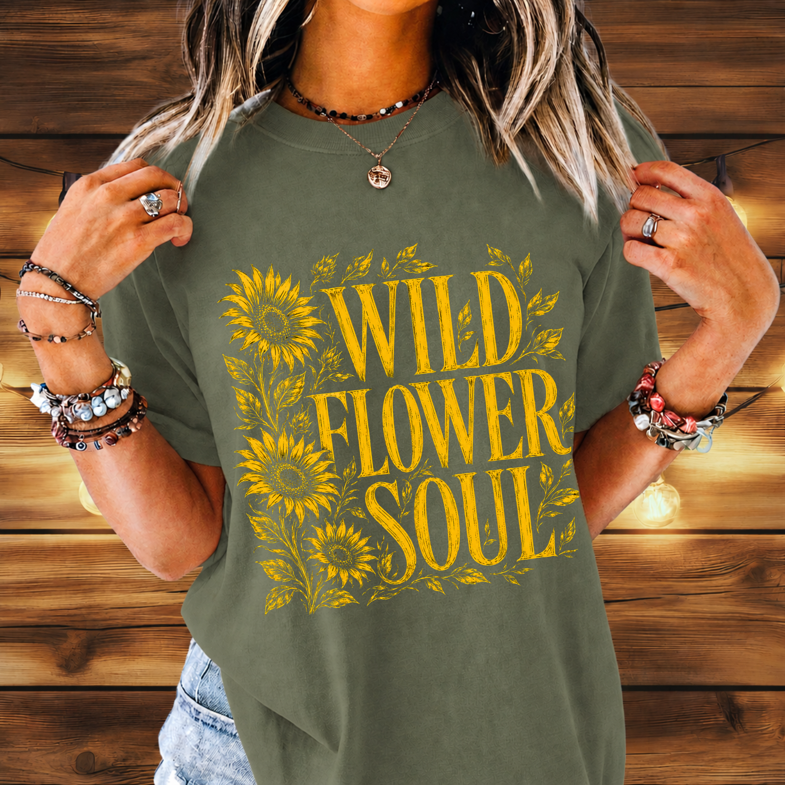 Wild Flower Soul T-shirt