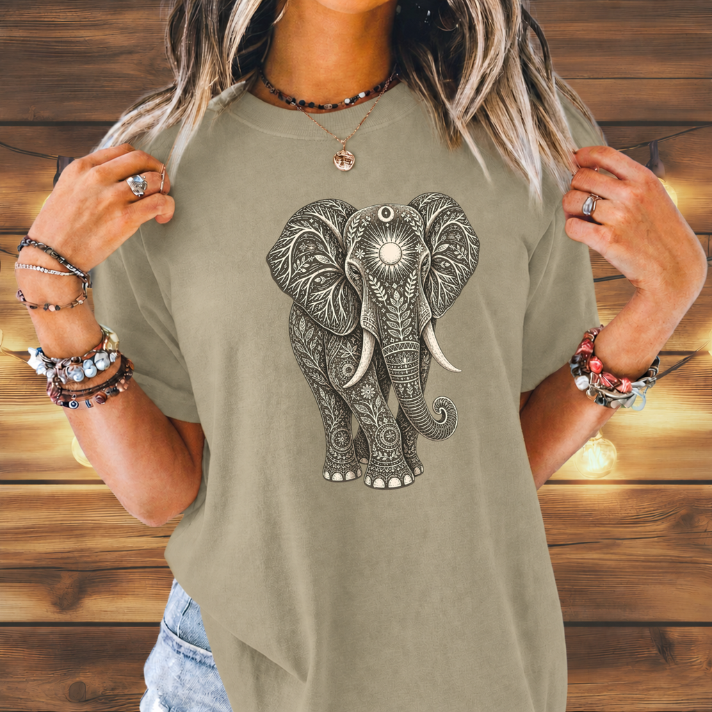 Boho Elephant T-shirt