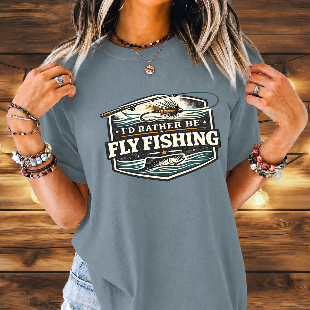 I’d Rather Be Fly Fishing T-Shirt