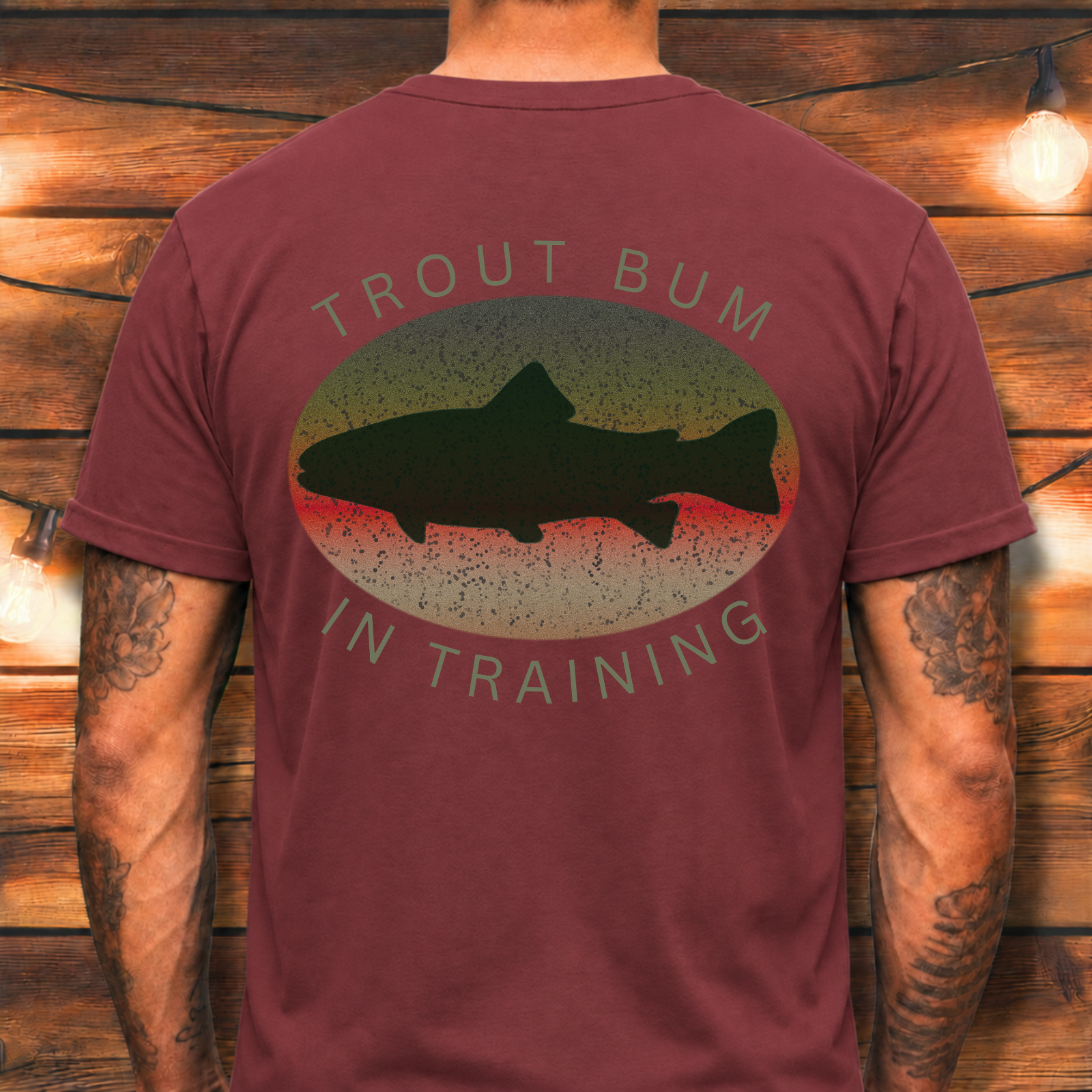 Trout Bum In Training Tee