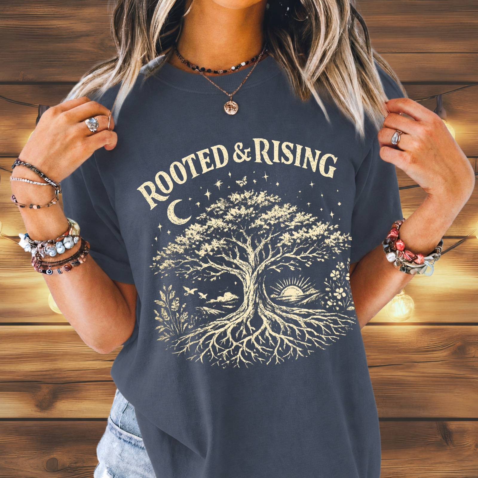Rooted And Rising Tee