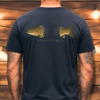 Brown Trout Heads & Tails Tee