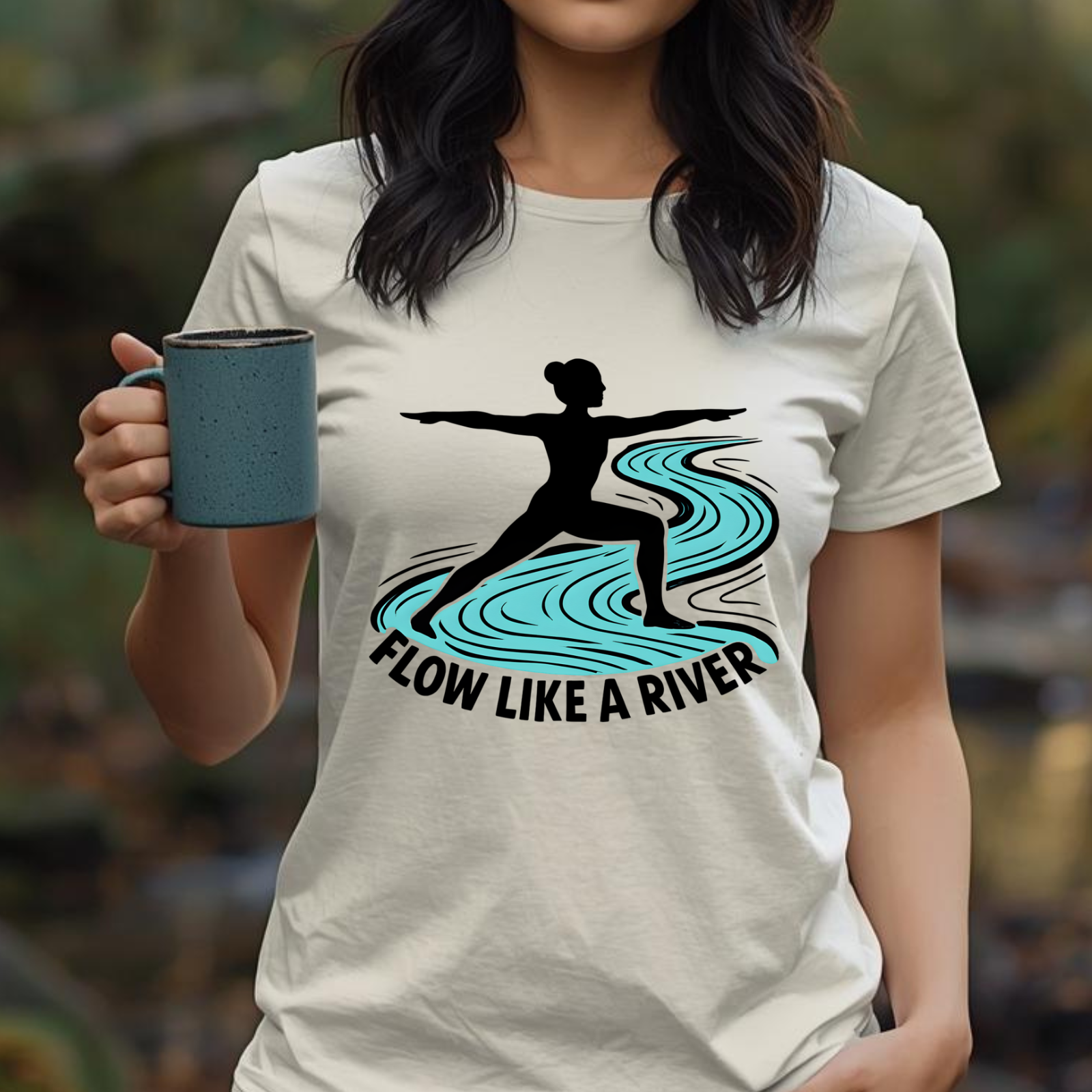 Flow Like A River Tee