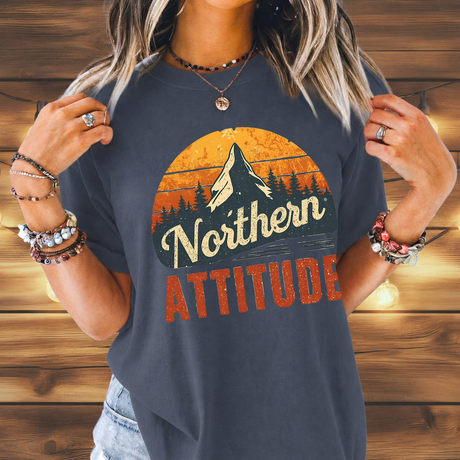 Northern Attitude Retro T-Shirt
