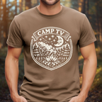 Camp TV Linocut T-shirt
